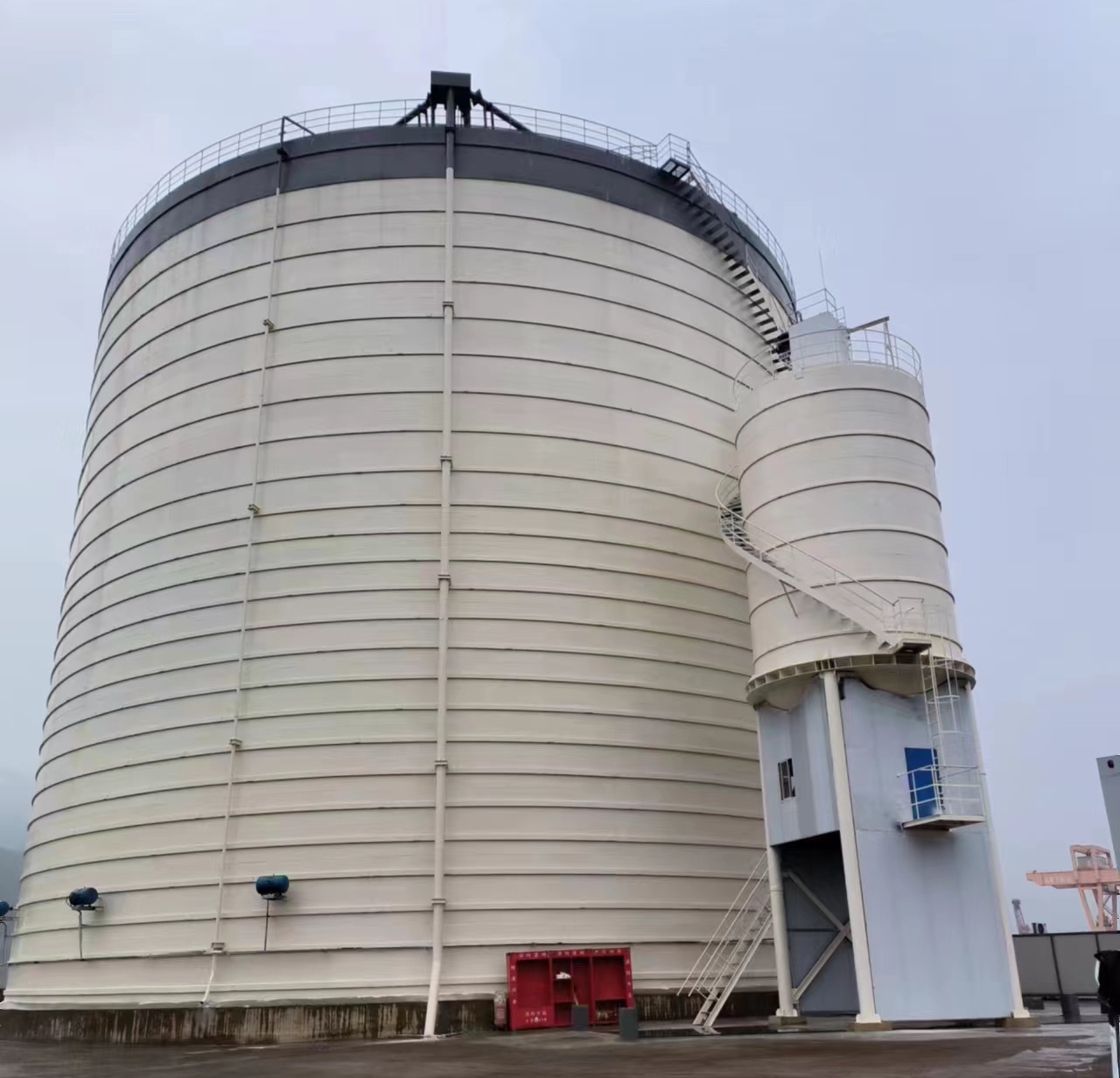 官渡10万吨水泥钢板库